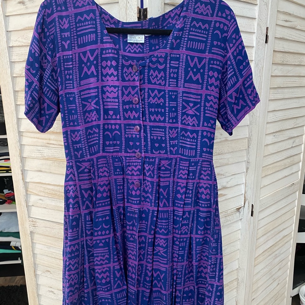 Button Down Dress. - image 1